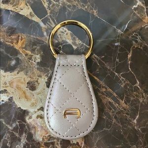 Vintage Etienne Aigner Quilted Keyring